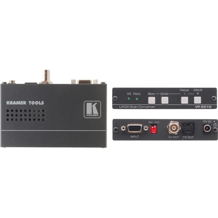 THE VP-501N IS A SCAN CONVERTER FOR COMPUTER GRAPHICS AND HDTV COMPONENT VIDEO S