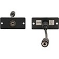 WALL PLATE INSERT - 3.5MM