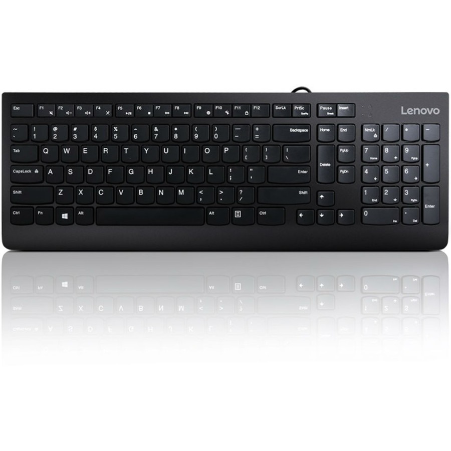 LENOVO 300 USB Wired Keyboard - US English -(Open Box)