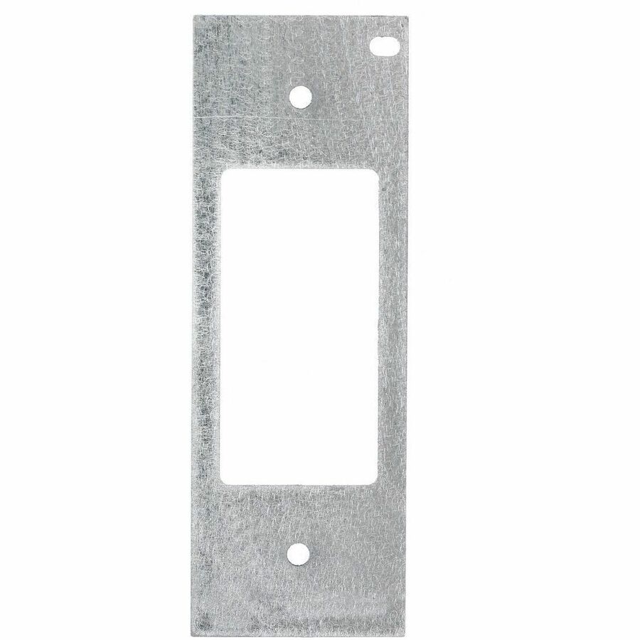 MOUNTING PLATE, 10-GANG, SINGLE,RECT/GFI