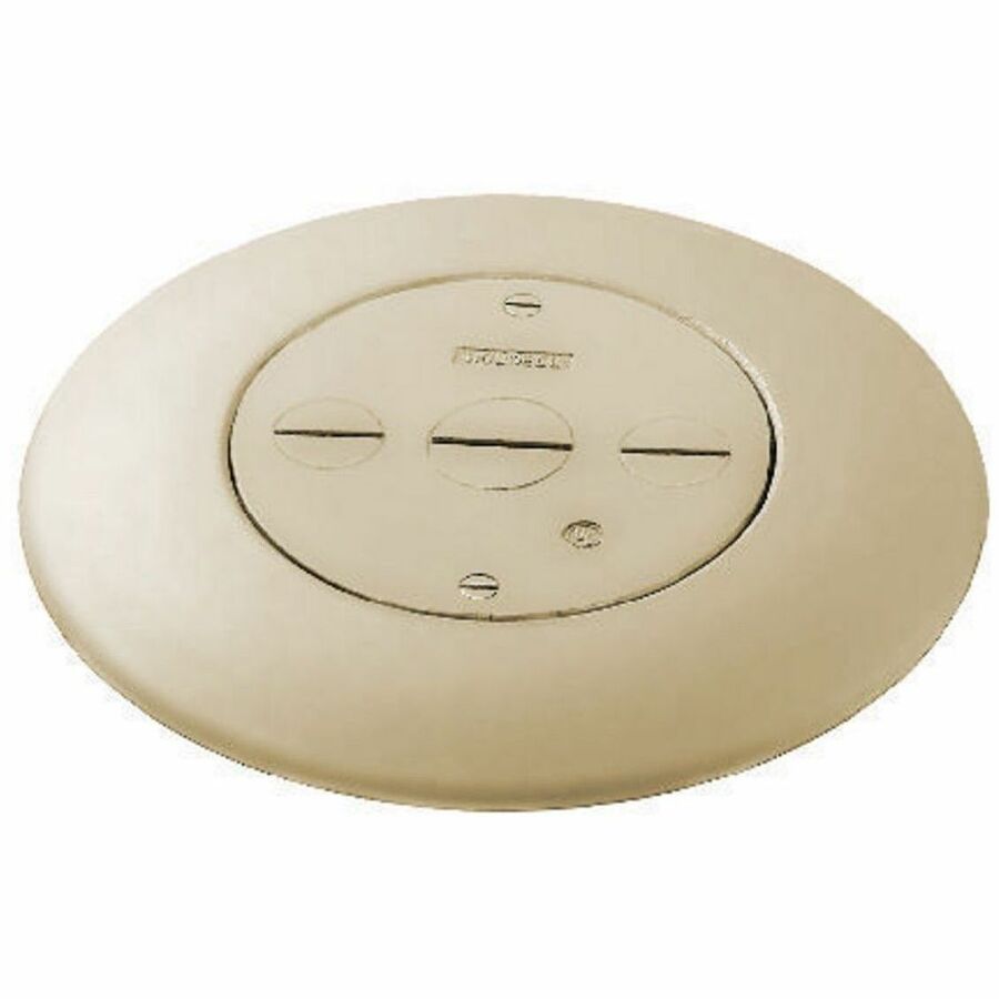 3 SERV FLUSH FURNIT FEED PLT, IV - FOR USE WITH PT73SD - ALUMINUM COVER FLANGE -