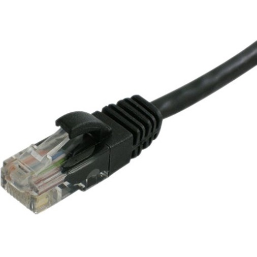 LYNN CHOICE SERIES 3FT CAT6 ETHERNET CABLE - SNAGLESS SHIELDED - BLACK
