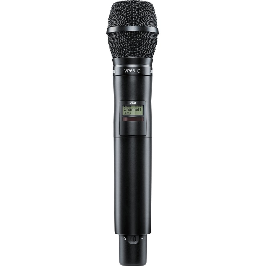 AXIENT DIGITAL AD HANDHELD TRANSMITTER WITH VP68 MICROPHONE CARTRIDGE (CONDENSER