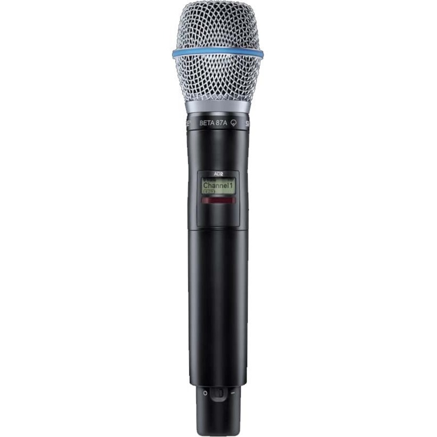 AXIENT DIGITAL AD HANDHELD TRANSMITTER WITH BETA 87A MICROPHONE CARTRIDGE (CONDE