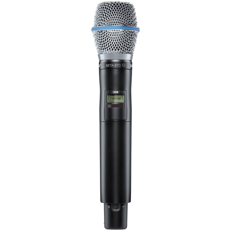 AXIENT DIGITAL AD HANDHELD TRANSMITTER WITH BETA 87C MICROPHONE CARTRIDGE (CONDE