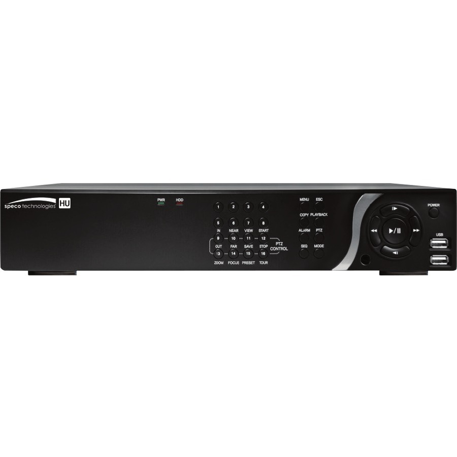 8CH 4K IP/TVI HYBRID RECORDER, 1TB TAA