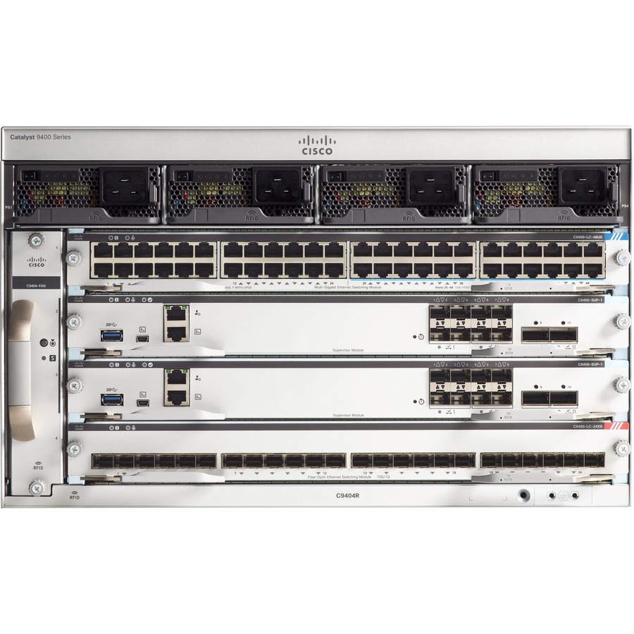 CISCO CATALYST 9400 SERIES 4 SLOT CHASSIS