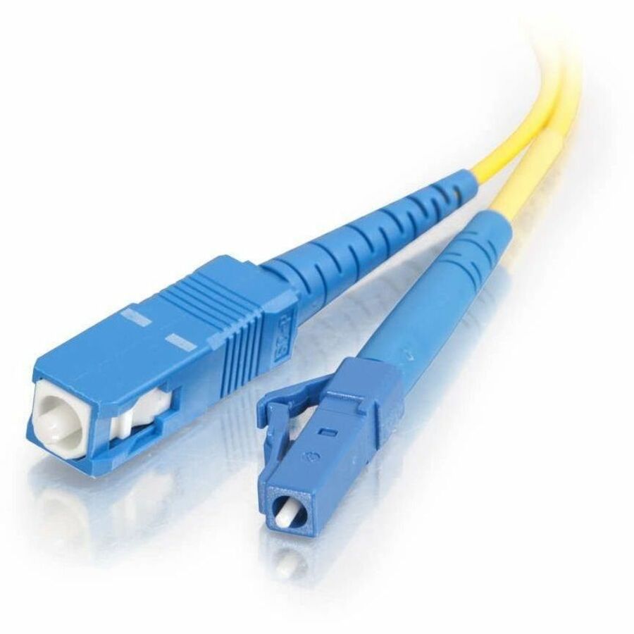 C2G 2M LC-SC 9/125 LSZH FIBER-YLW