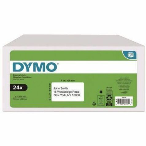 DY LW 2-5/16INX 4IN, WHT SHIP 300CT 24PK (30256)