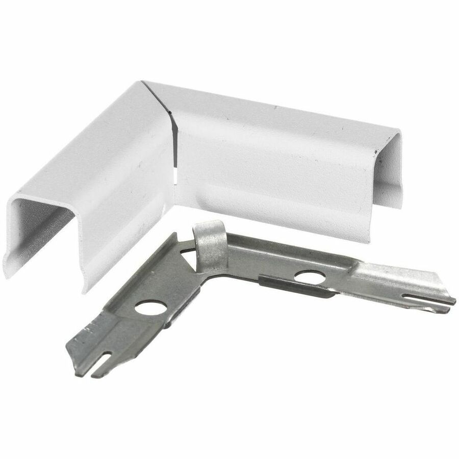 R WAY, 90 FLAT EL, 700/HBL750 SERIES, WH - LARGEST SINGLE CHANNEL LOW PROFILE RA
