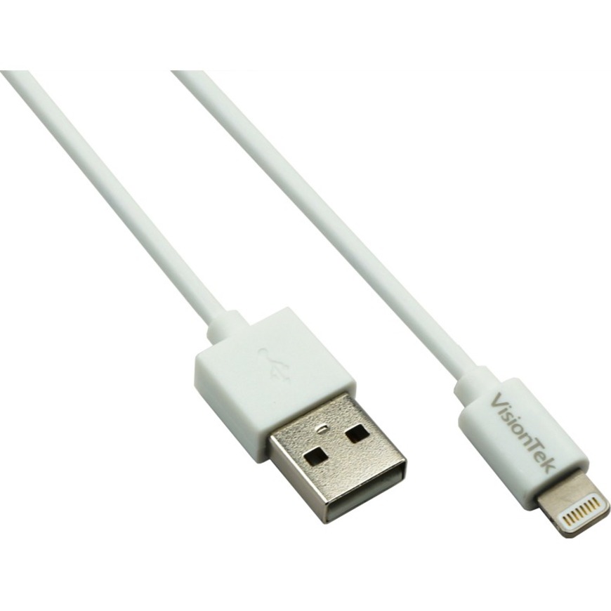 LIGHTNING TO USB WHITE