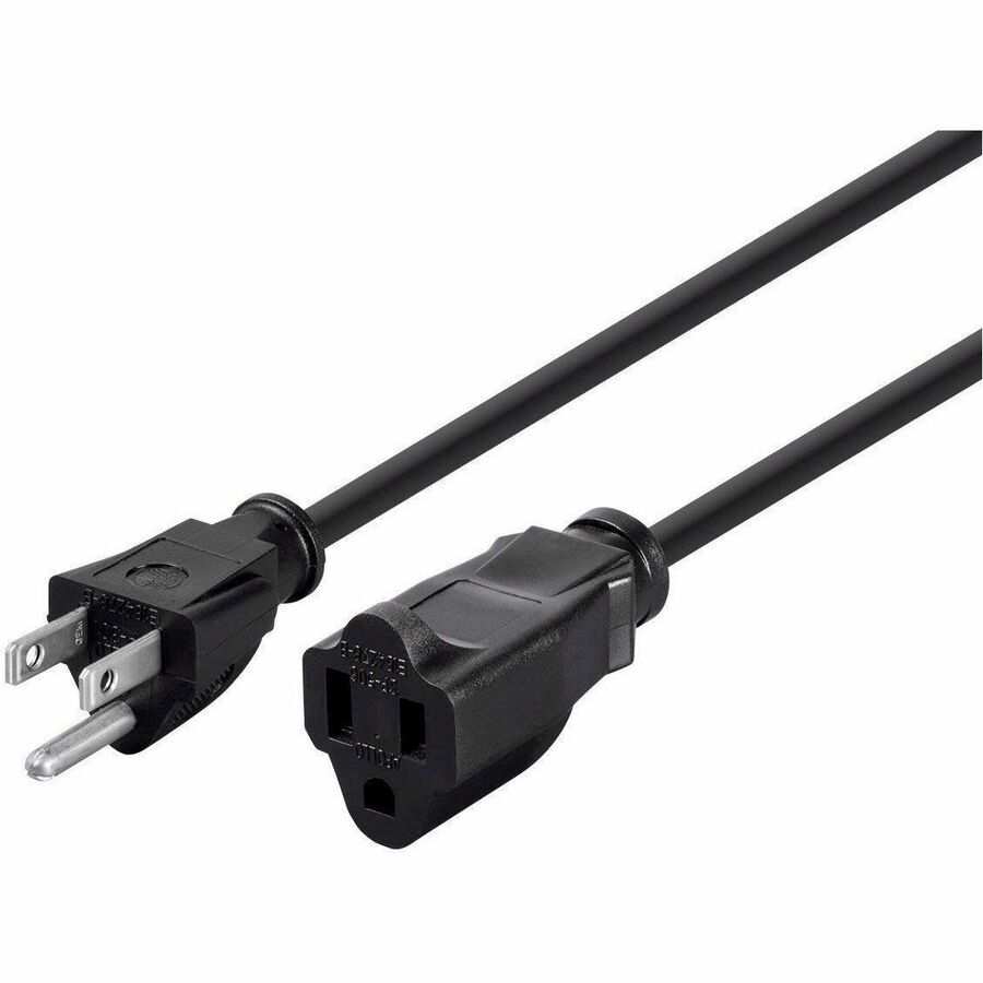 MONOPRICE EXTENSION CORD - NEMA 5-15P TO NEMA 5-15R_ 14AWG_ 15A/1875W_ 3-PRONG_