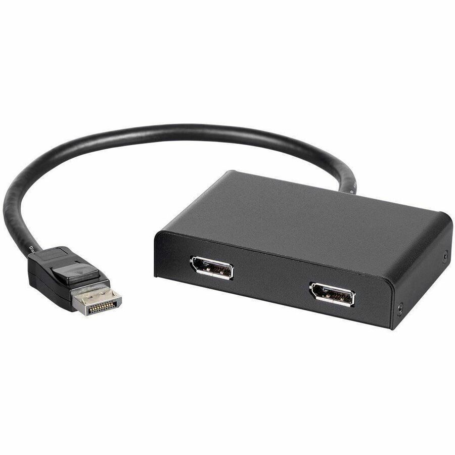 MONOPRICE 2-PORT DISPLAYPORT 1.2 TO DISPLAYPORT MULTI-STREAM TRANSPORT (MST) HUB