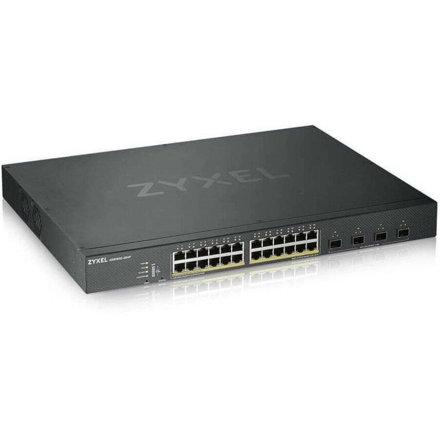 XGS1930-28HP - HYBRID NEBULAFLEX 24 PORT GBE L2 WEB MANAGED 802.3AT POE+ SWITCH