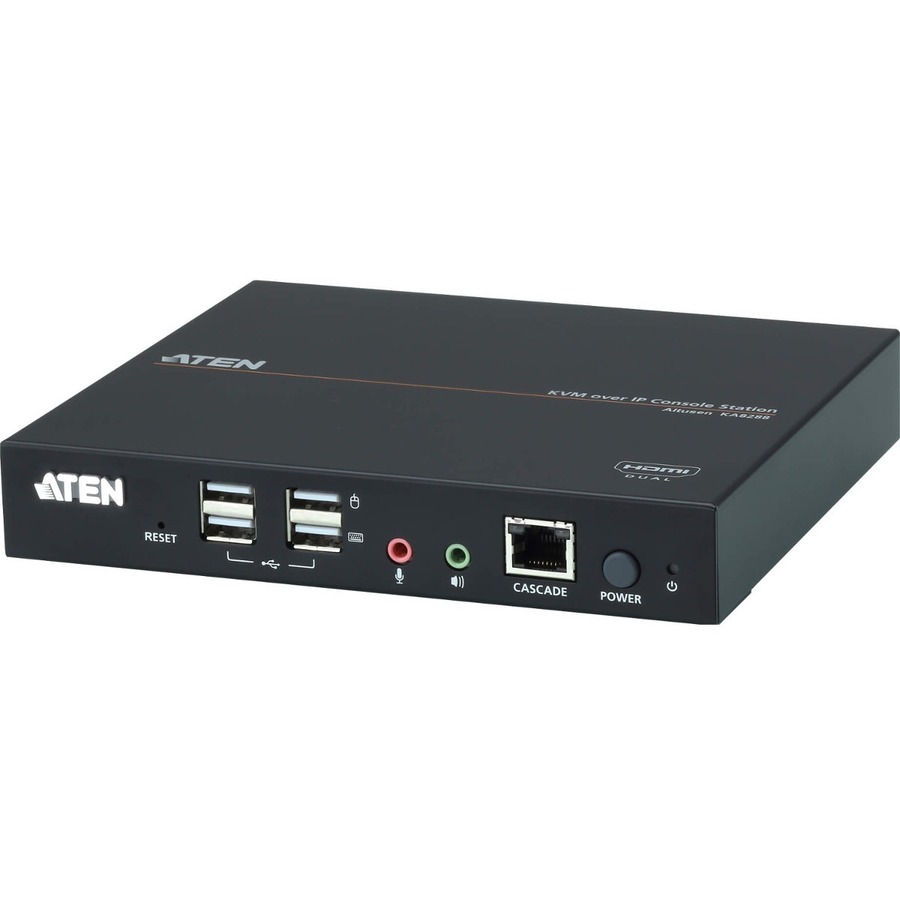 DUAL HDMI IP KVM CONSOLE STATION