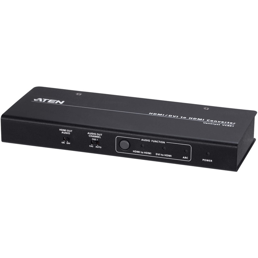 4K HDMI/DVI TO HDMI CONVERTER WITH AUDIO DE-EMBEDDER