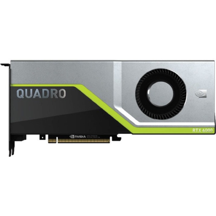 PNY nVidia Quadro RTX 6000 24GB GPU-Server Graphics Controller - PCIOe 3.0 x 16 Active Cooling - Box Pack (VCQRTX6000-SB)