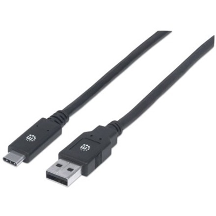 MANHATTAN 6 USB 3.1 A to C Cable, 6 ft | USB-C, Data Cable