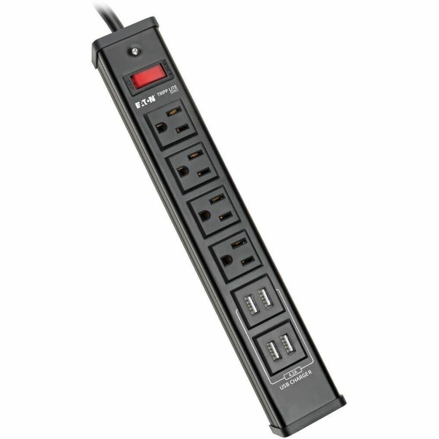 SURGE PROTECTOR STRIP 4OUT 4