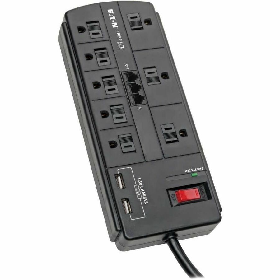 SURGE PROTECTOR 8OUT 2 USB