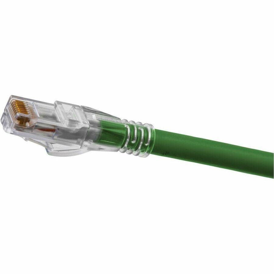 P-CORD, ASCENT,CAT6A,SLIM,GN,50FT