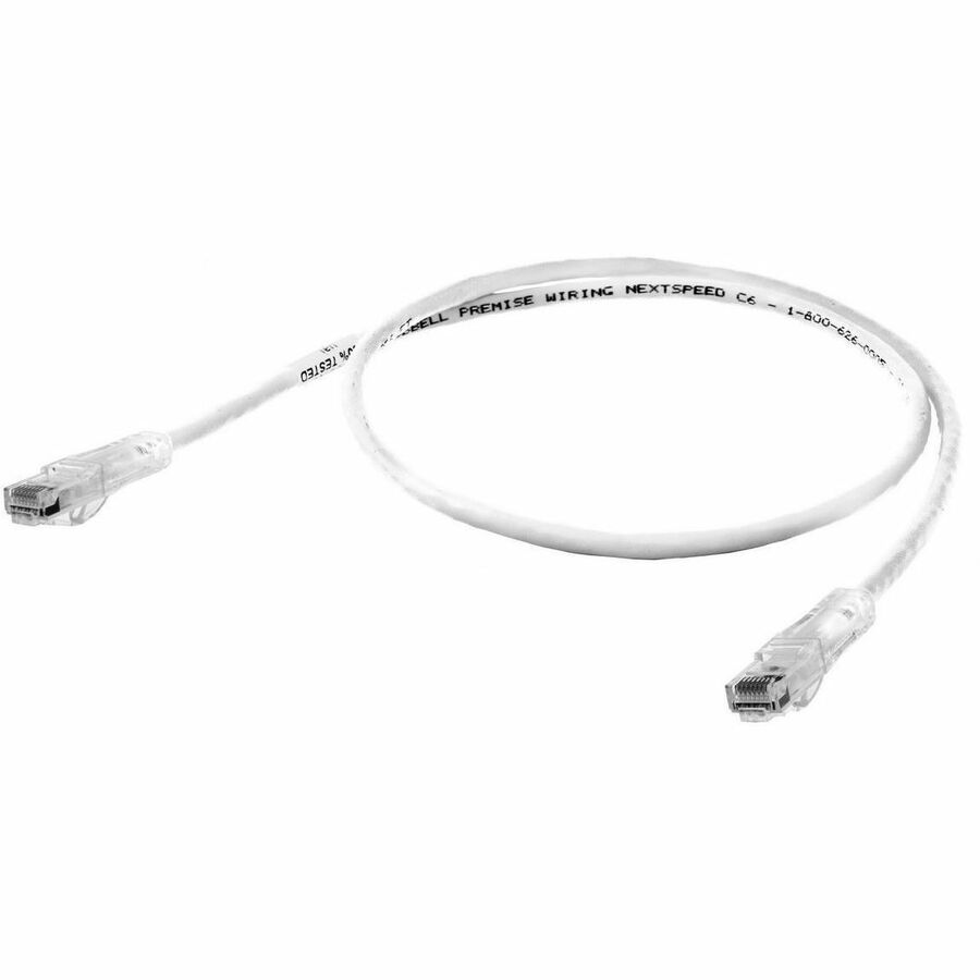 P-CORD,NEXTSPEED,CAT6,SECUREBOOT,WH,25FT