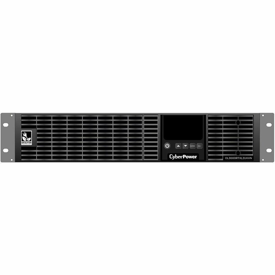 Onduleur On-Line à Double Conversion CyberPower Smart App Online OL3000RTXL2UHVN - 3 kVA/2,70 kW - 2U Rack/Tour - 4 Heure(s) Recharge - 3,50 Minute(s) Stand-by - 120 V AC, 230 V AC Entr&eacute;e - 200 V AC, 208 V AC, 220 V AC, 230 V AC, 240 V AC Sortie -