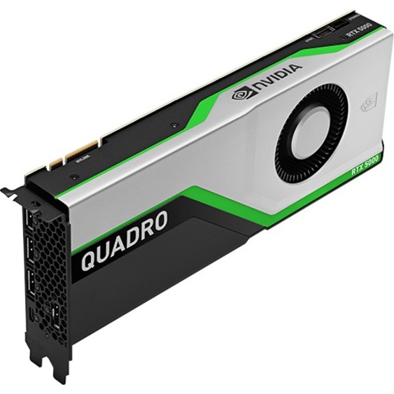 PNY - Carte contrôleur graphique de station de travail / serveur nVidia Quadro RTX 5000 | PCI-e 3.0 x16