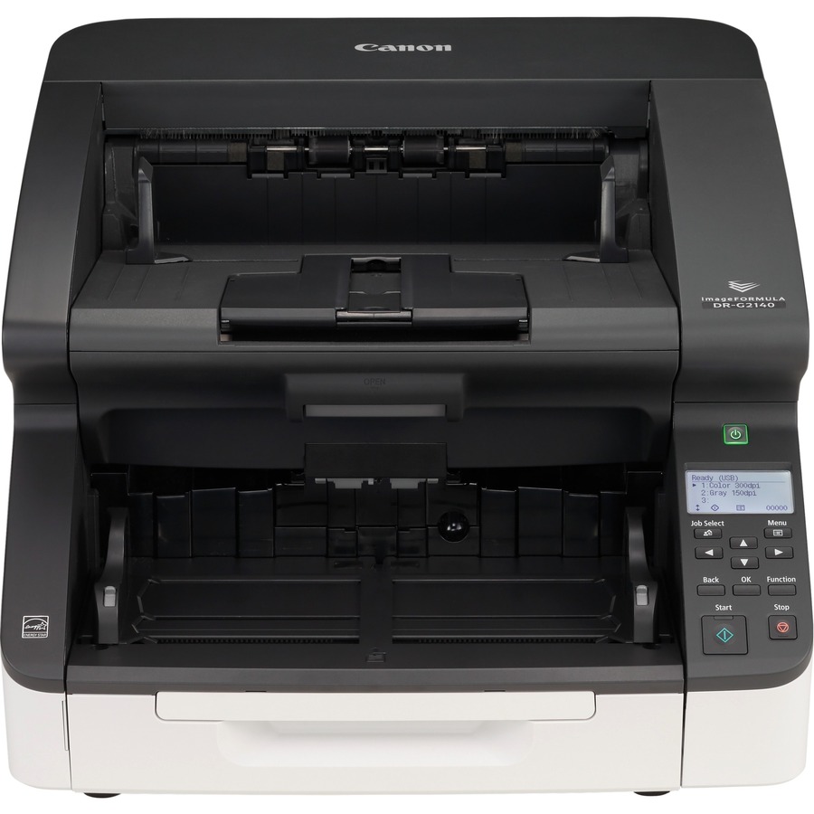 Canon imageFORMULA DR-G2140 Sheetfed Scanner - 600 dpi Optical - 24-bit Color - 8-bit Grayscale - 140 ppm (Mono) - 140 ppm (Color) - Duplex Scanning - USB