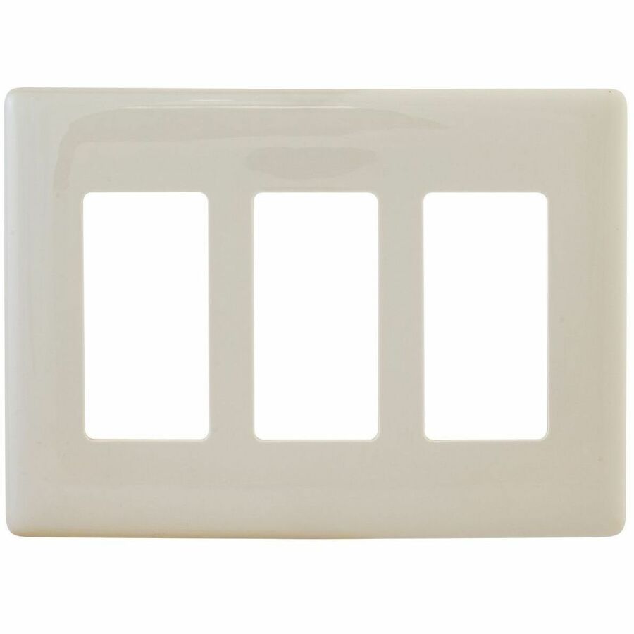 WALLPLATE 3G DEC SNAP-ON, LT ALM