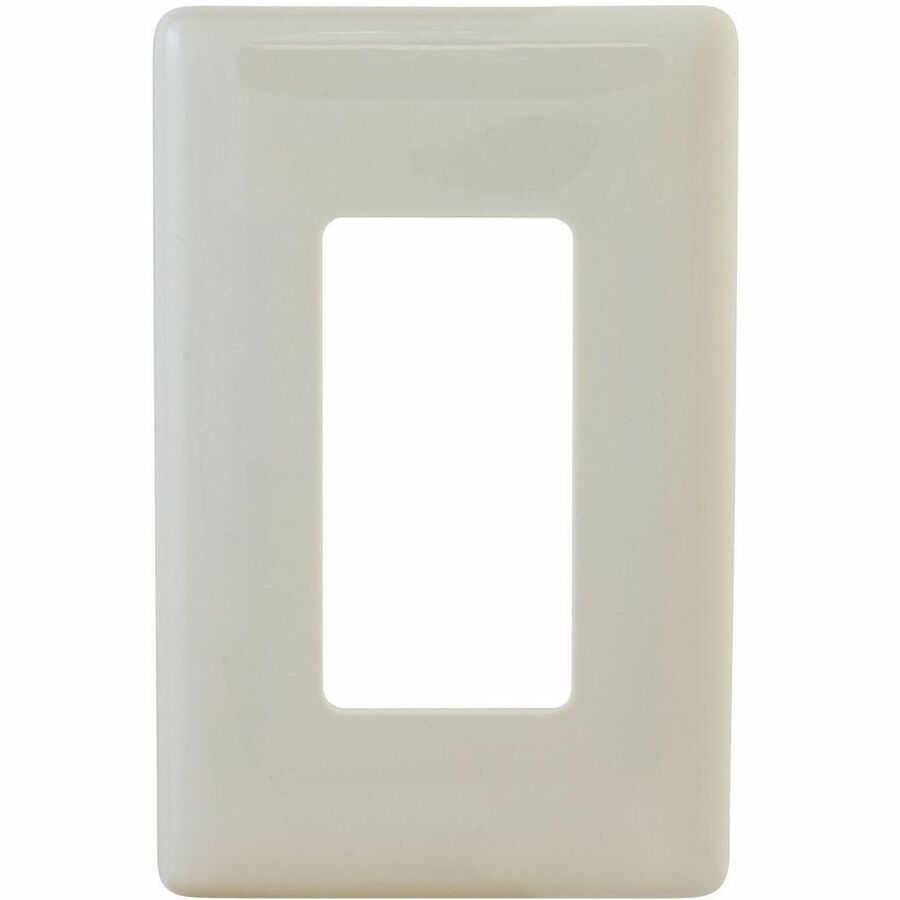 WALLPLATE 1G DEC SNAP-ON, LT ALM
