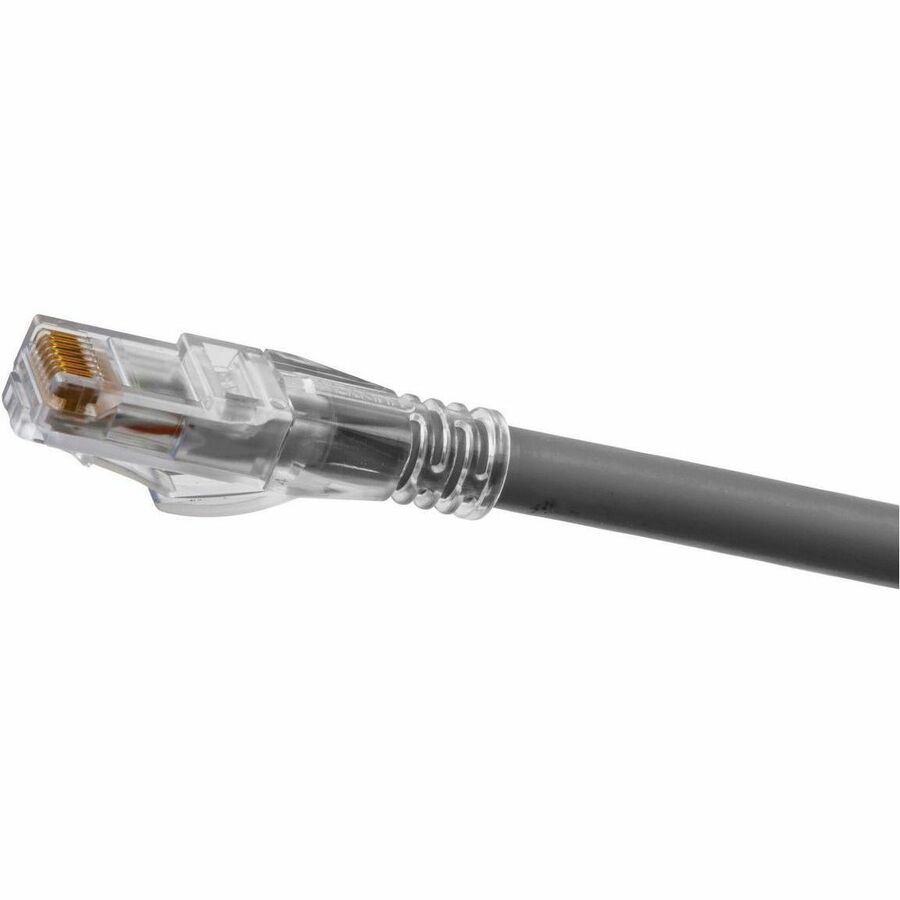 P-CORD,CAT6,SHIELDED,GY,7FT