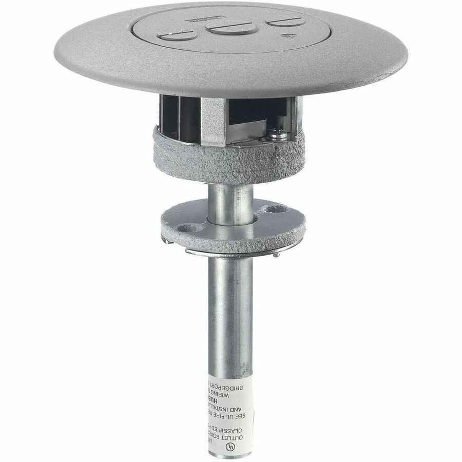 FLSH FRPT THRU-FTG,3SERV,FURNFEED,GY