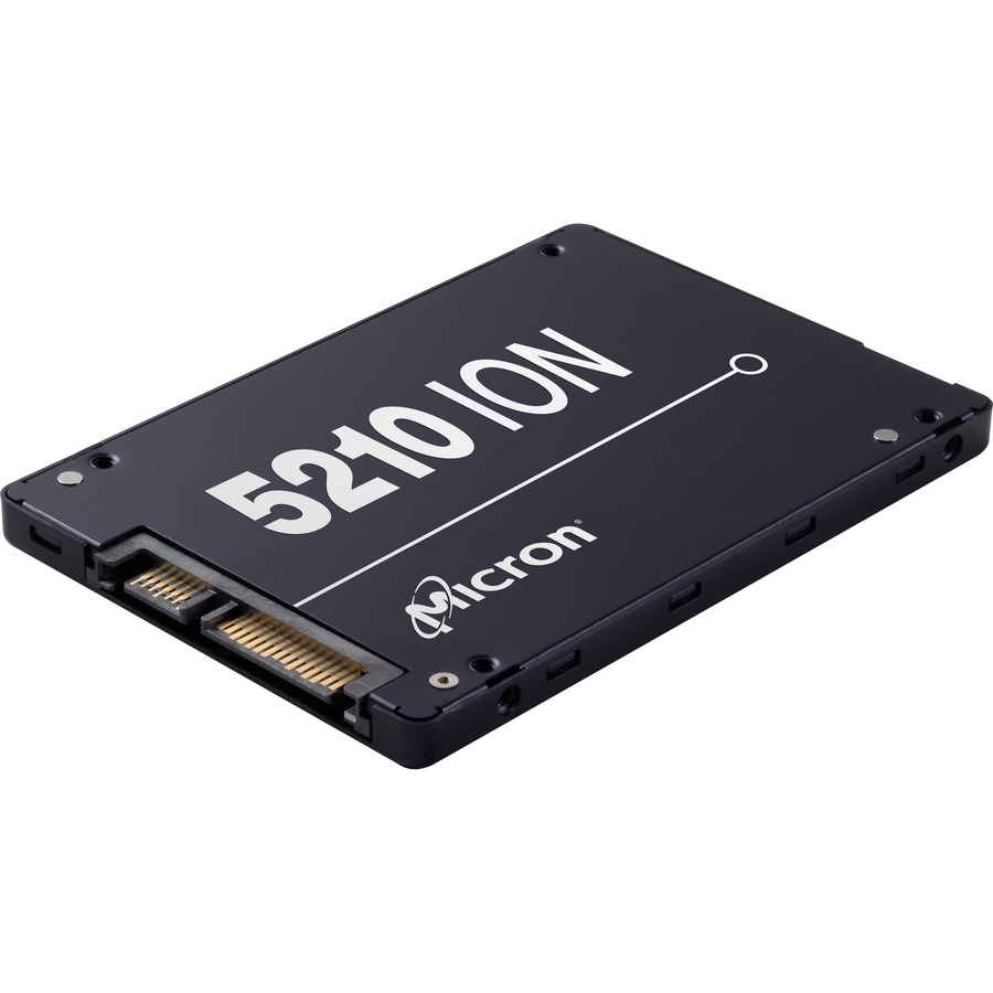 3,8 To SSD de serveur Micron 5210 ION 2,5" SATA QLC 7 mm 1DWPD (MTFDDAK3T8QDE-2AV1ZABYY)