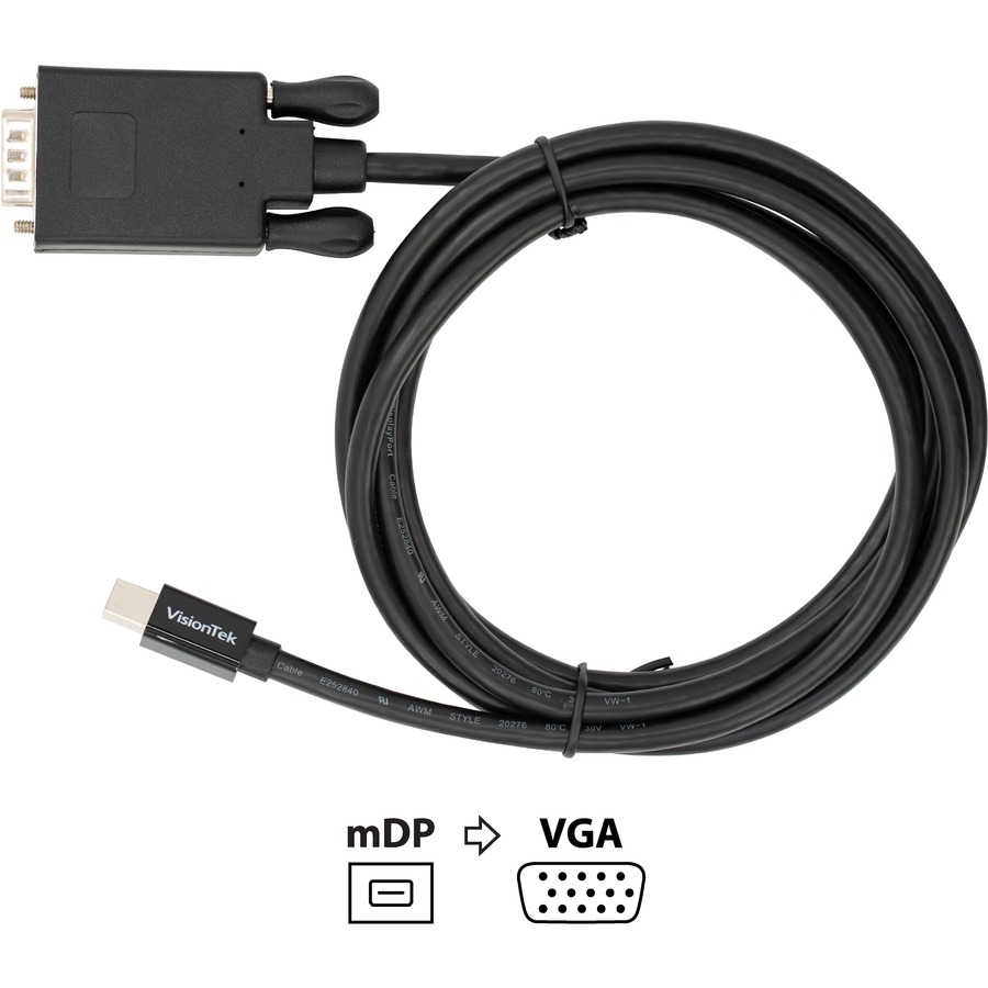 MINI DISPLAYPORT TO VGA 2 METER