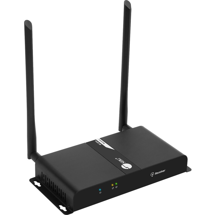 AUDIO SUPPORT WIRELESSLY RECEIVES 4K UHD SIGNALS WITH STEREO AUDIO TO 200 METERS