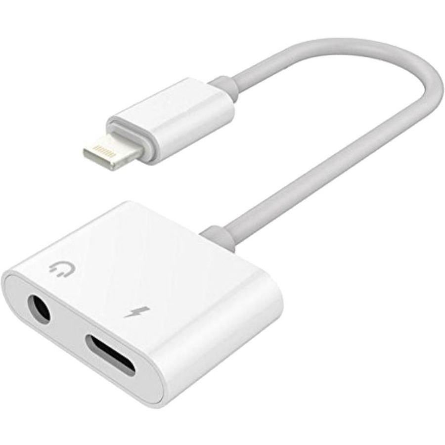 4XEM 4X8PIN35SPLITTER Dual Port 8-Pin Splitter | iPhone, Adapter, Cable