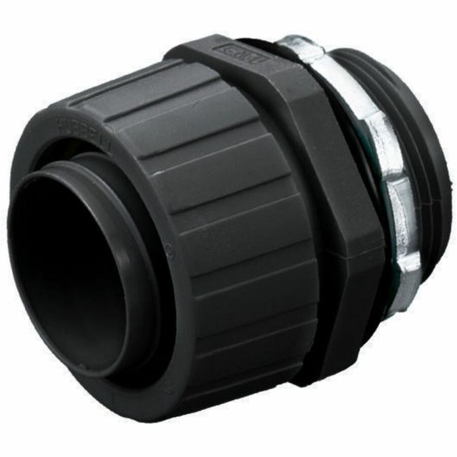 STRAIGHT MALE LT CONN 2 IN NM BLACK