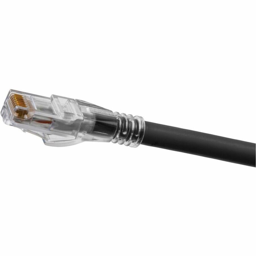 P-CORD,CAT6,SHIELDED,BK,10FT