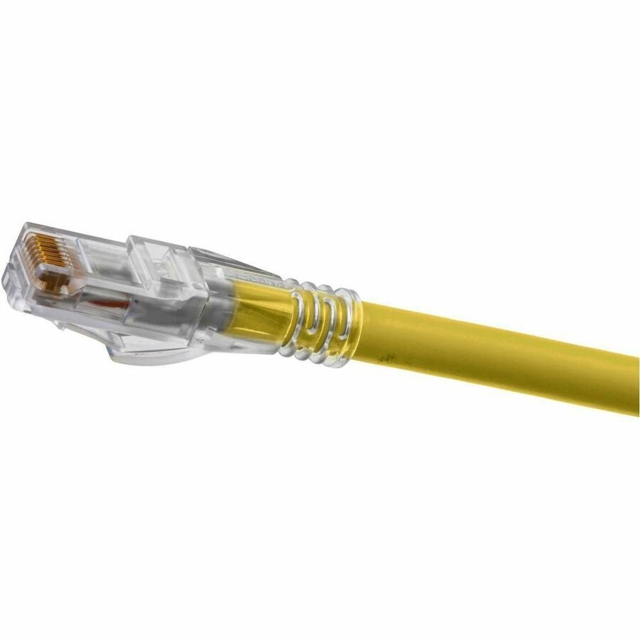 P-CORD,CAT6,SHIELDED,YL,15FT