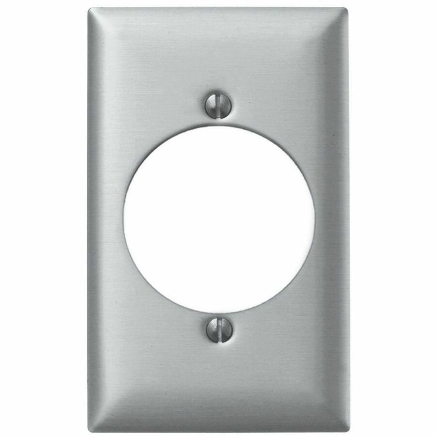WALLPLATE 1-G, 2.15 OPENING, ALU