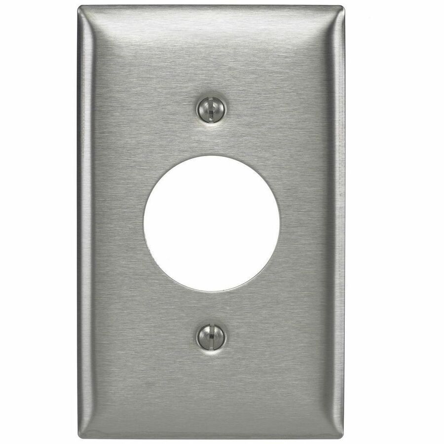 WALLPLATE, 1-G, 1.40, SS