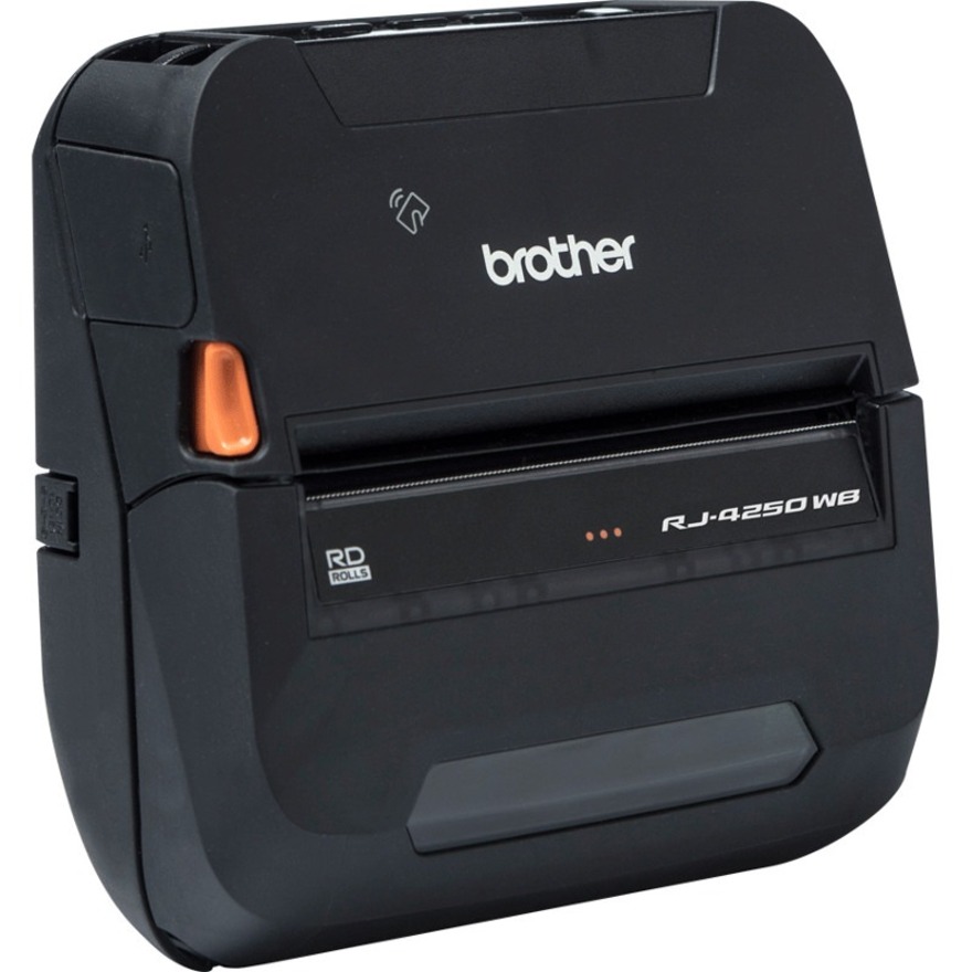 RUGGEDJET RJ4250WB: MOBILE 4IN DT PRINTER W/USB, WI-FI, BLUETOOTH/MFI, NFC PAIRI