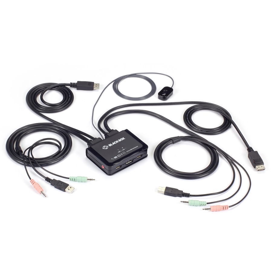 WITH DISPLAYPORT 1.2, THE KVM SWITCH SUPPORTS TODAYS DEMANDING RESOLUTIONS AT UP