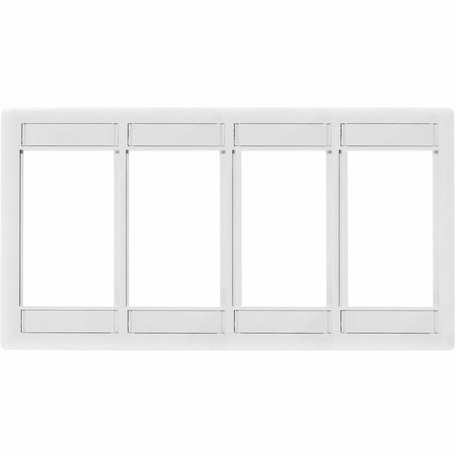 PLATE,1G,ISTATION,MODULE FRAME,4U,WH