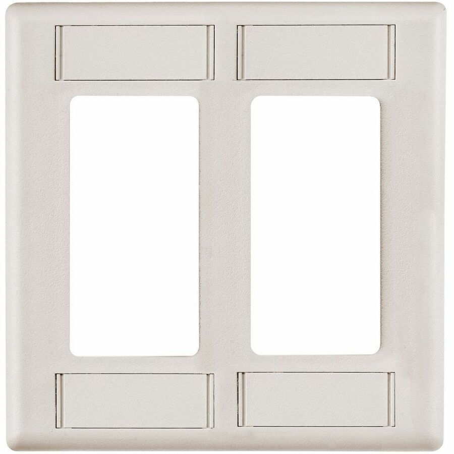 PLATE,2G,2 DECO,W/LABELS,OW