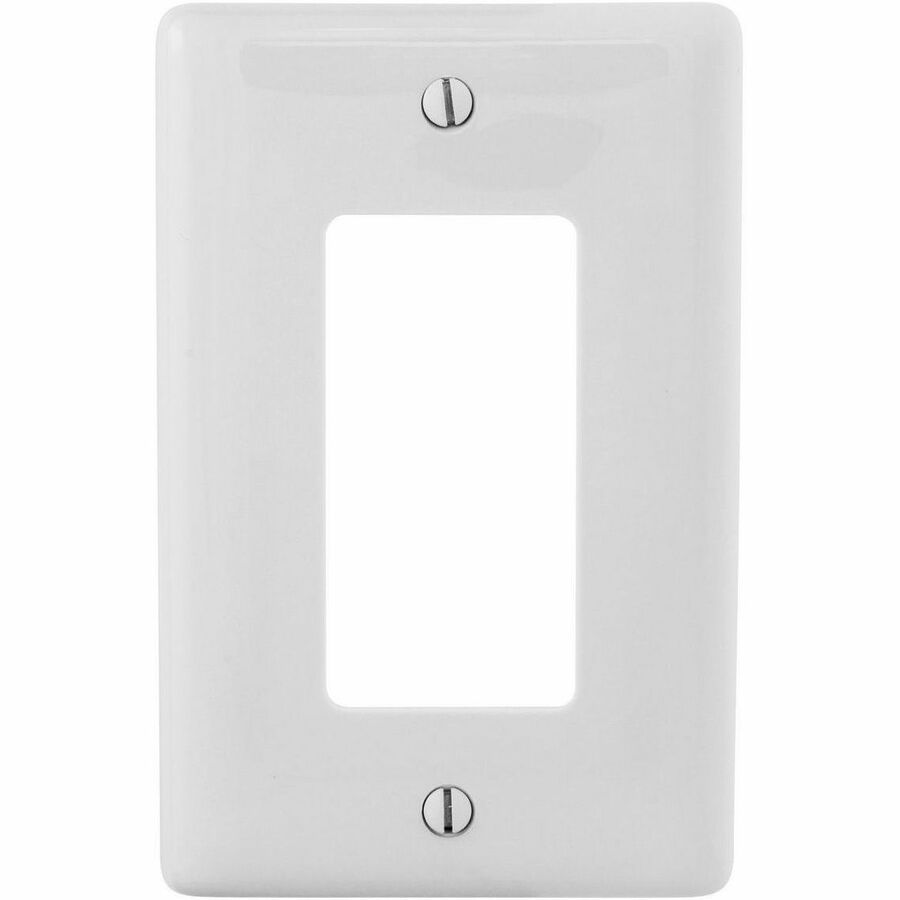 WALLPLT JUMBO 1G DEC WH