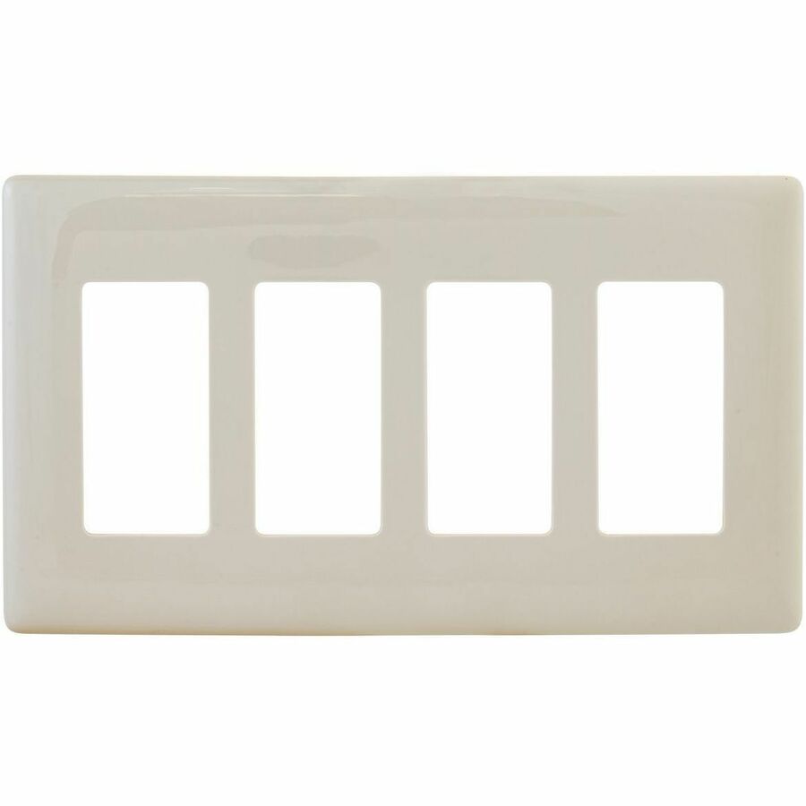 WALLPLATE 4G DEC SNAP-ON, LT ALM