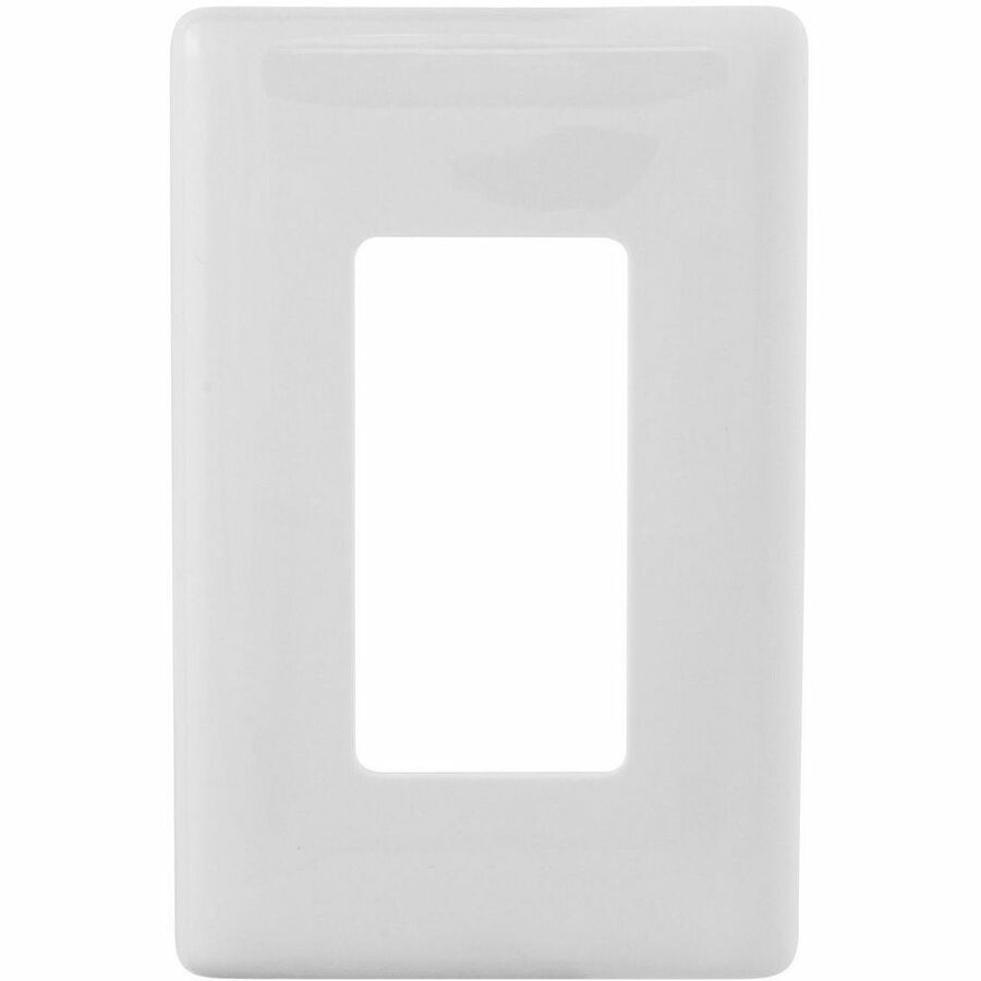 WALLPLATE 1G DEC SNAP-ON,WHITE