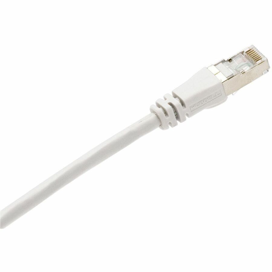 P-CORD, 10G, SHD,PC6A,WH,25 FT